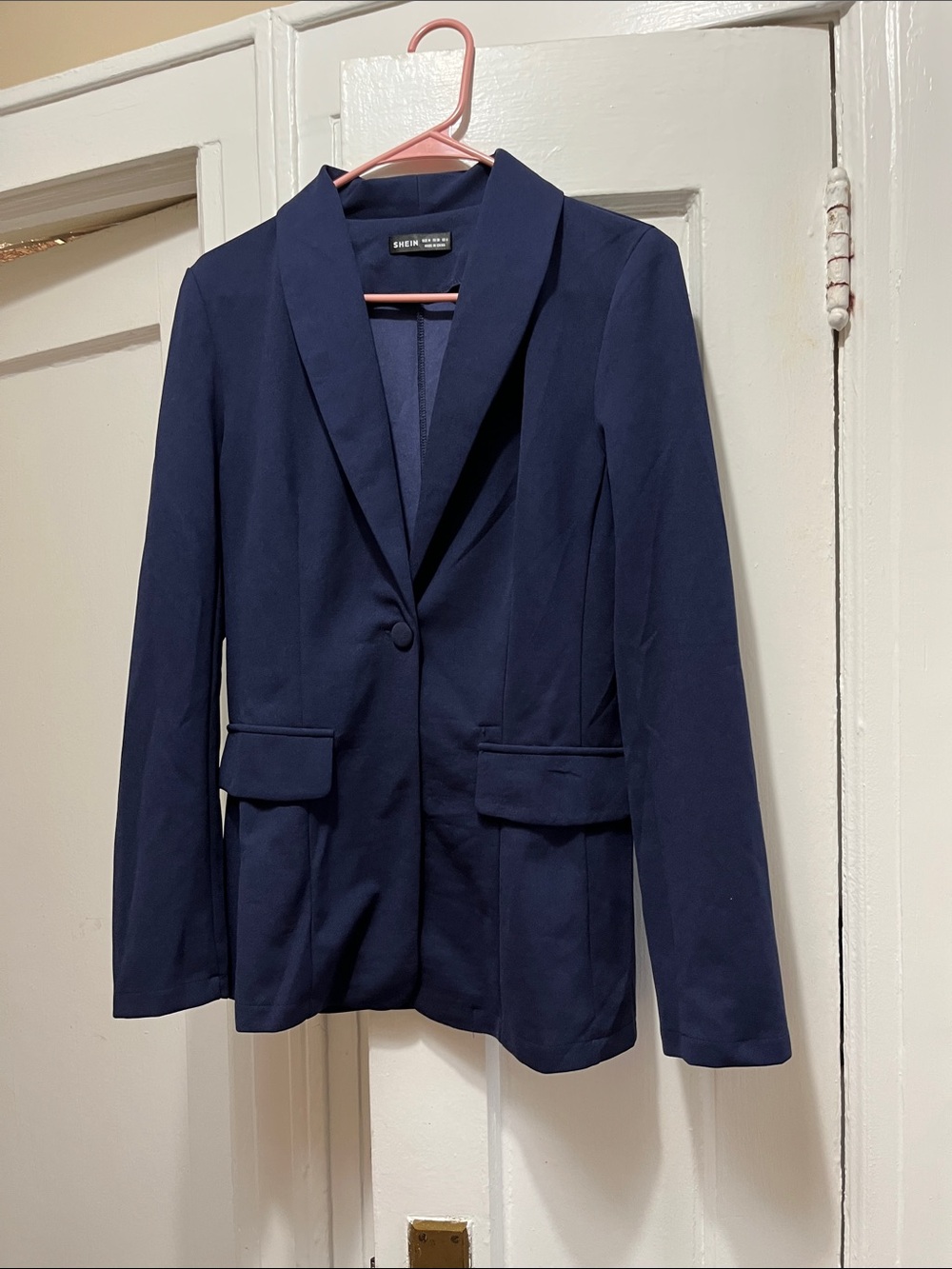 SHEIN Navy Blue Blazer Size SM, US Size 6